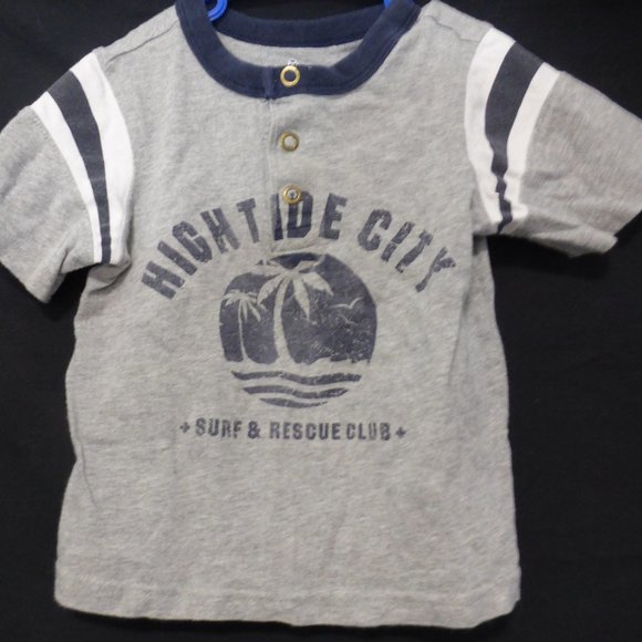 OLD NAVY, 3T, short sleeve tee, "HIGH TIDE CITY"